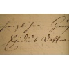 Unterschrift - Egidius Dotter sen.